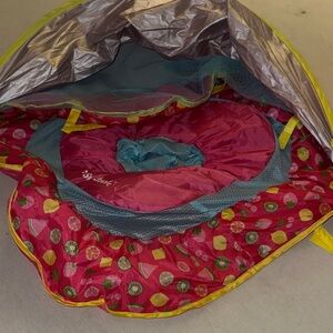 Colorful Fruit Patterned Swimschool Chair